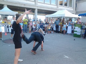 Groupe de BBoying, danse hip-hop